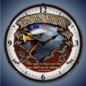  We the People Lighted Clock 