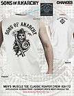 NEW 2012 SONS OF ANARCHY CLASSIC REAPER CREW MUSCLE TEE SOA BIKER 