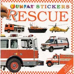  Rescue Vehicle Sticker Book (Vehicle Sticker Books 