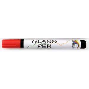    Glass Pen Red   For Writing on WINDOWS & GLASS