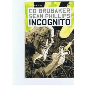  Incognito #5 Icon Ed Brubaker Books
