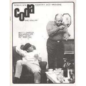  Coda [Canadas Jazz Magazine], March 1976, Issue 145 John 