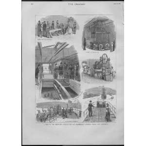  Cruise Of The Royal Cadets 1879 Antique Print Ships