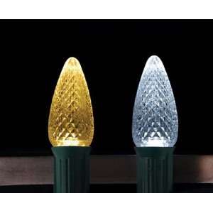  LED C9 Faceted Bulbs   Christmas Holiday Lighting