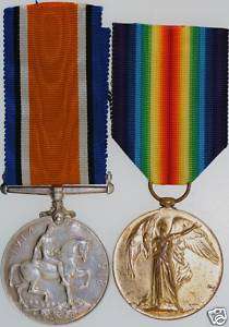Great Britain, WWI British War Medal, Victory Medal RAF  