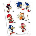 12 sonic the hedgehog tattoos party favors teacher supply free