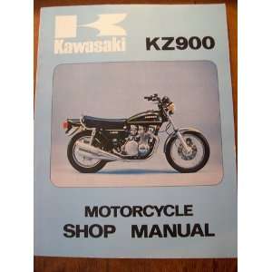    1977 Kawasaki KZ900 Motorcycle Shop Repair Manual Kawasaki Books