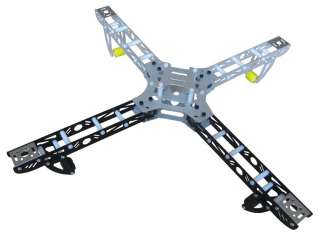   CNC Metal MultiRotor Quadcopter Frame 4 axis W/Propeller + Motor NO.2