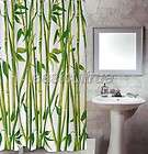   Bamboo Trees Design Bathroom Waterproof Fabric Shower Curtain es138