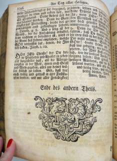 nice early leather bible german martini molleri praxis evangeliorum 
