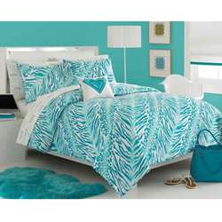 Roxy Rebel 8 piece Full size Bed in a Bag with Sheet Set   