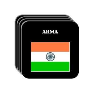  India   ARMA Set of 4 Mini Mousepad Coasters Everything 