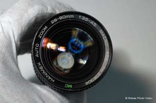 Nikon Hanimex 28 80mm f3.5 4.5 zoom lens AI S AIS  