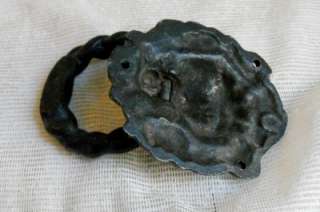 Lion Head Door Handle Ring Pull Knocker Bronze Metal 14 cm  