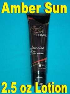   SUN LOTION 2.5 oz★★Self Tanner Sunless Tanning w/ Instant BRONZERS