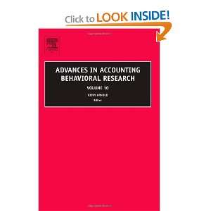 Start reading Advances in Accounting Behavioral Research, Volume 10 