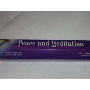  Peace and Meditation Incense Sticks Box of 20 Everything 