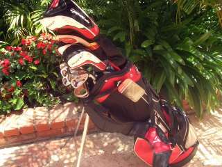 CALLAWAY Golf Set STF Driver Wood Razr Hybrid X24 Irons Putter NEW Bag 
