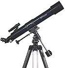 NEW BLUE 70mm REFRACTOR TELESCOPE w Tripod and Mount
