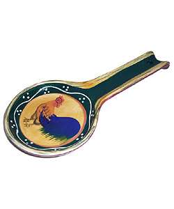 Classic Rooster Collection Spoon Rest  