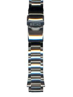 Seiko 20mm Silver Tone Stainless Steel Metal Watch Band 35J5JG  
