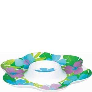   2in Floral Paradise Cool Chip and Dip Bowl  Toys & Games  