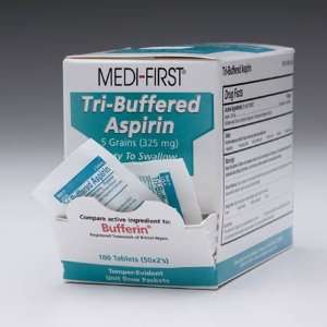  Medique Medi first Tri buffered Aspirin 325mg Health 
