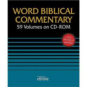 Word Biblical Commentary 59 Volumes on CD ROM 
