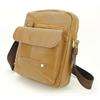 Mens Real Leather Messenger Shoulder Bag Classic Satchel Zip Briefcase 