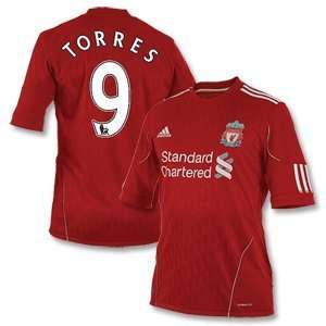 Brand New 10/11 Liverpool Youth Home #9 Torres Soccer Jersey (sizeYL)