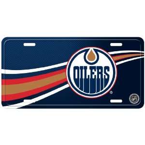  Edmonton Oilers Street License Plate   12x6