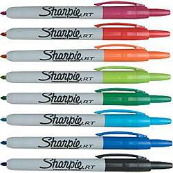 Sharpie Retractable Fine point Permanent Markers (Pack of 8 