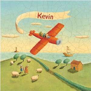  Airplane Adventurer   personalized 18x18 in Toys & Games