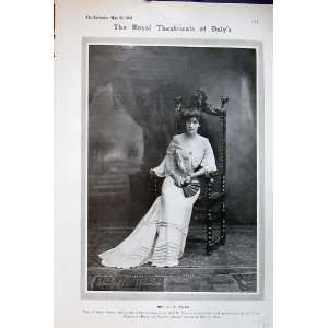  1906 Royal Theatricals DalyS Norton Princess Louise
