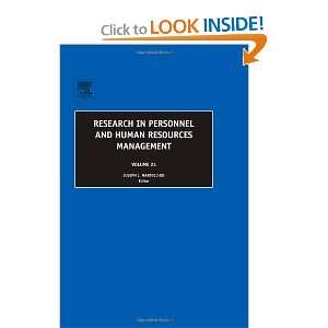 Research in Personnel and Human Resources Management, Volume 24 