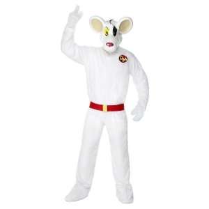   Dlux Costume/Mask Danger Mouse/Dangermouse Fancy Dress Toys & Games