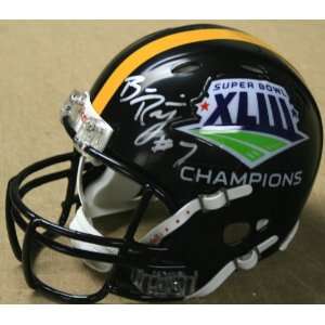 Ben Roethlisberger Autographed Steelers Mini SB Helmet