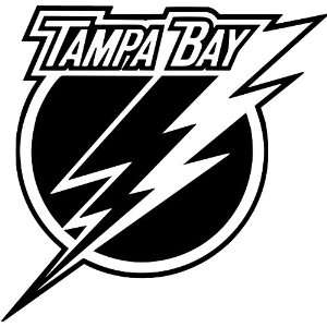  Tampa Bay Lightning NHL Vinyl Decal Stickers / 4 X 3.9 