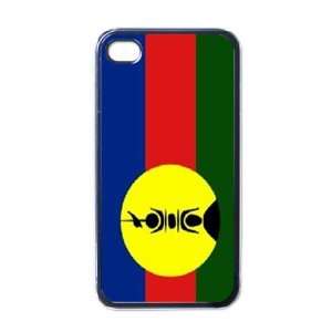  New Caledonia Flag Black Iphone 4   Iphone 4s Case Office 