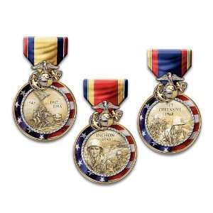   Marine Corps Medals Of Valor Wall Decor Collection