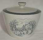 ALFRED MEAKIN HOME IN THE COUNTRY SUGAR BOWL WITH LID  