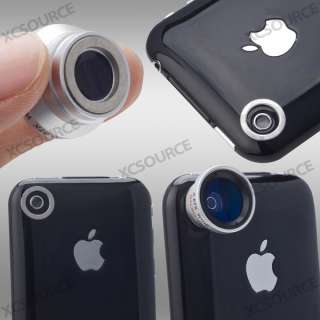 3in1 Fish Eye Lens + Wide Angle +Micro Lens Camera Kit for iPhone 4 4S 