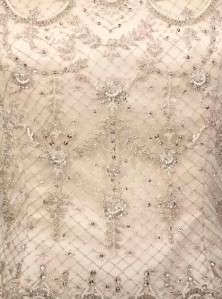  427 Silk Satin Beadwork Ballgown Couture Bridal Wedding Gown  