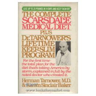 Scarsdale medical diet plus Dr. Tarnowers lifetime keep slim program 