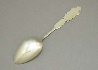 Vintage Enamel and Sterling Silver Jamaica Souvenir Spoon Teaspoon 