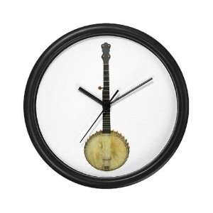  Classic Old Time Banjo on Music Wall Clock by  