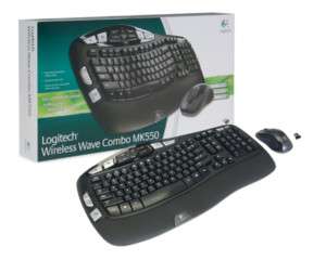 Logitech WAVE MK550 Wireless Keyboard and Mouse Combo  