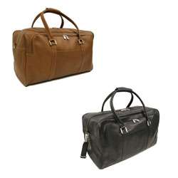Piel Leather Carry On Tote Bag  