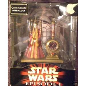  Star Wars QUEEN AMIDALA Mini Clock {Episode 1} Toys 