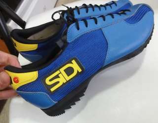 Sidi MTB cyclocross shoes NOS blue size 43 9 retro  